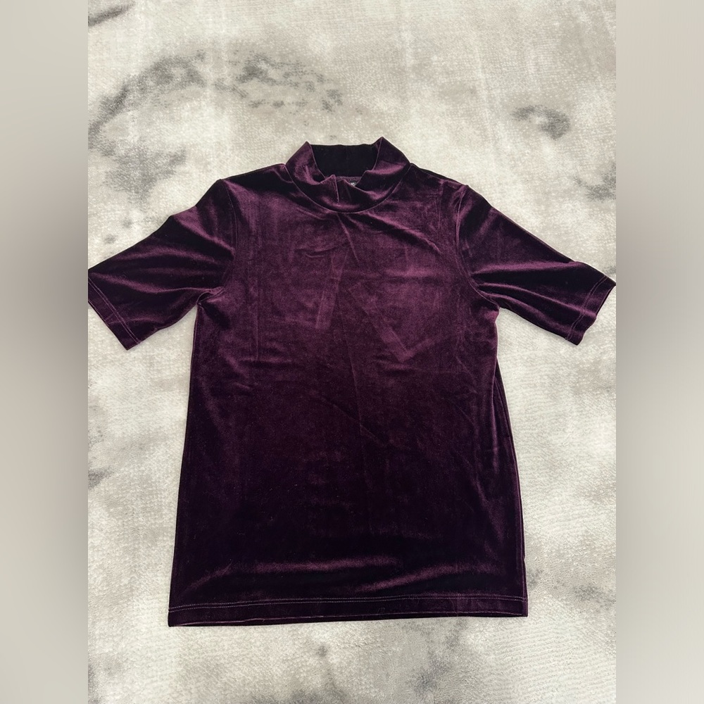 Simons Nice velvet t shirt
